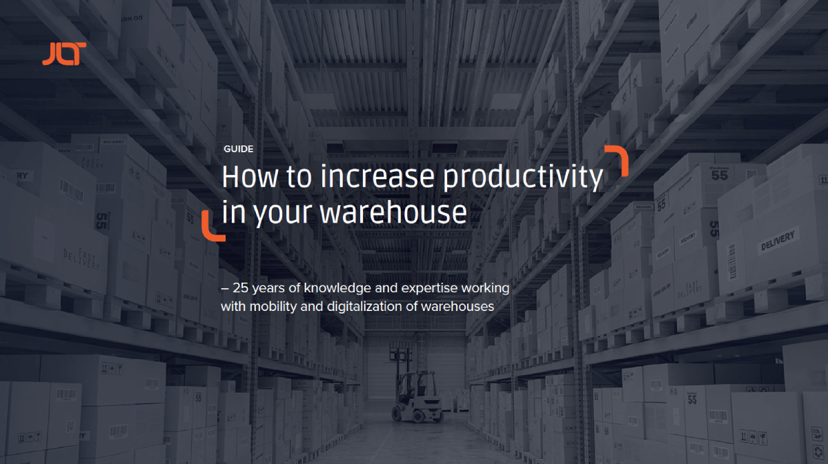 Guide front page: How to increase productivity in your warehouse