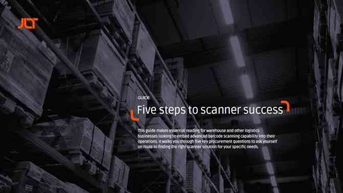 Five steps to scanner success guide front cover